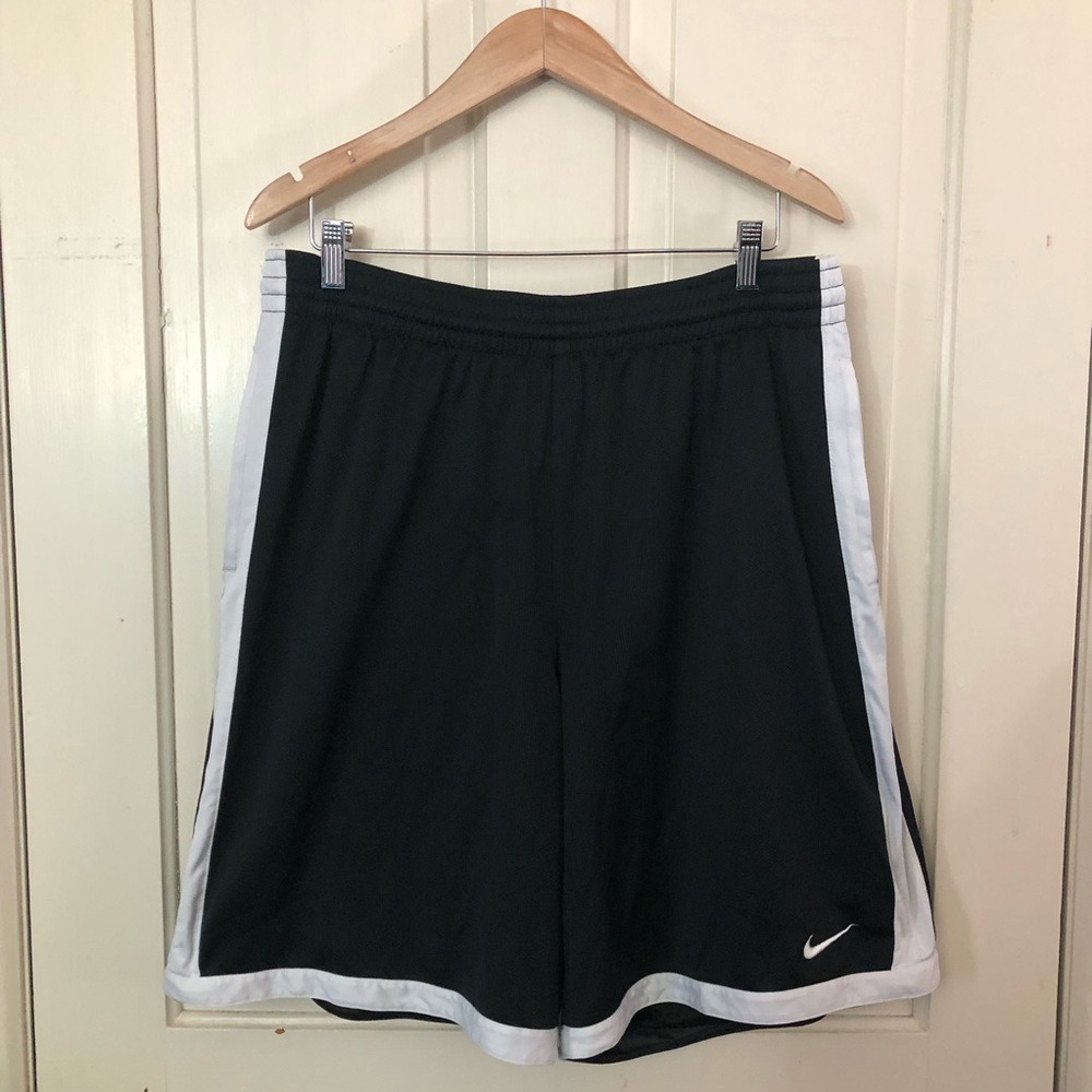 Nike Men’s Cash Shorts Black White Size XXL Style: 546009-010
